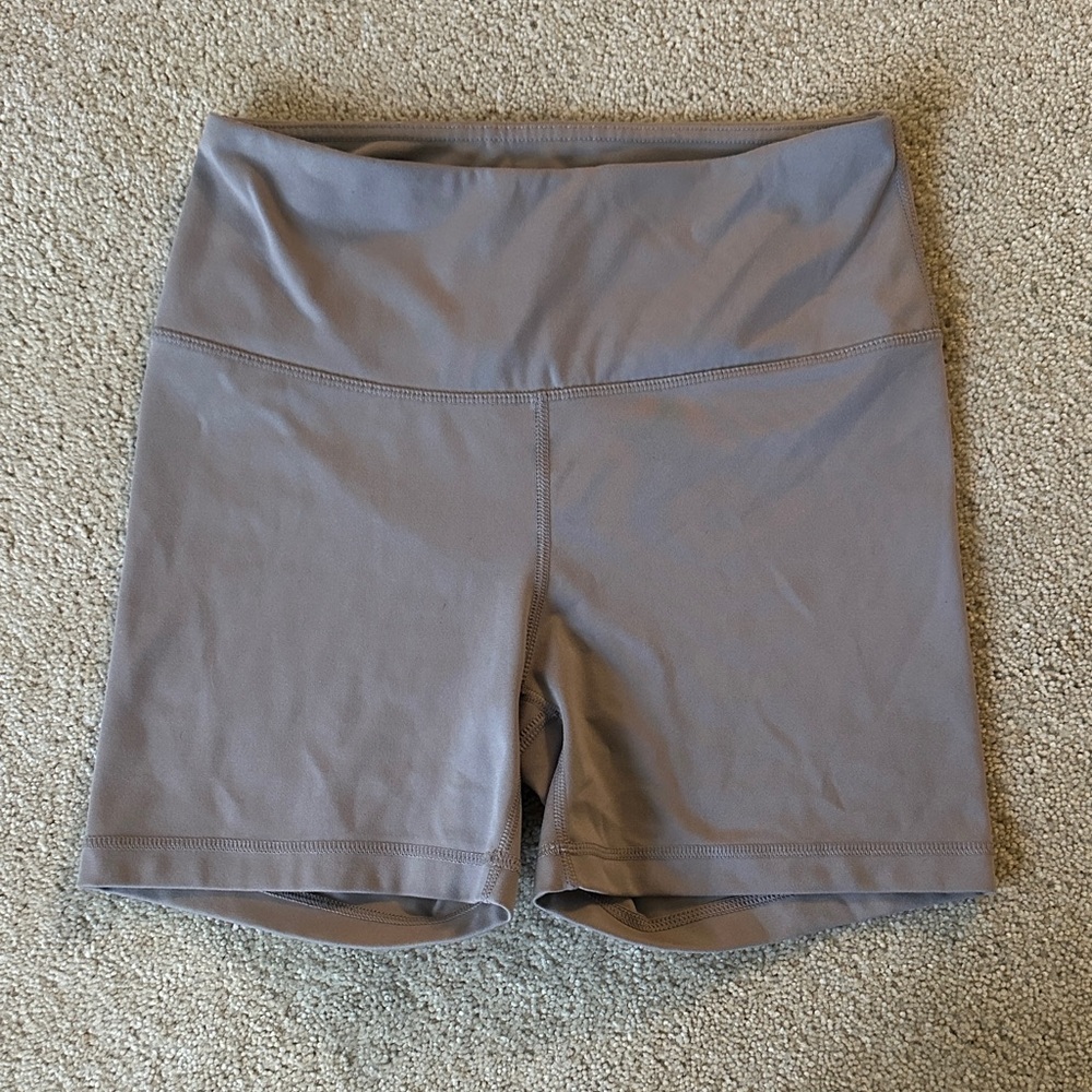 Women's Taupe Bike Shorts